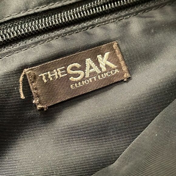 The SAK Elliott Lucca Y2K Black Crochet Shoulder Bag - Picture 7 of 7